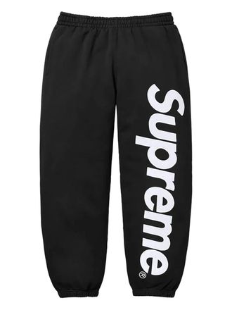 SUPREME Trainingsbroek met logopatch - Zwart