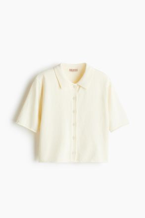 H&M Feinstrick-Cardigan - White