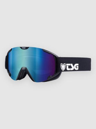 Tsg Expect 2.0 Solid Black-Blue Goggle schwarz