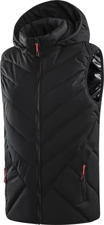 Generic Heated Vest, Heated Gilet for Women, Heated Body Warmer with 11 Heating Zones Lightweight for Outdoor Activities (UK, Alpha, M, Regular, Regular, Blac