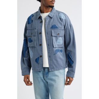 Honor The Gift Motorhead Cover Overshirt in Navy at Nordstrom Rack, Size Small