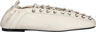 Ganni Ballerinas - Dames - Ballerinas - Beige - 40 EU - Schoenen