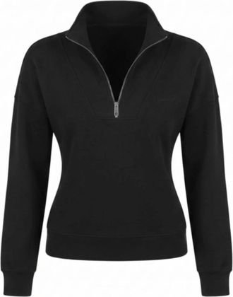 Calvin Klein French Terry Standard Logo To - Dames - Sweatshirts - Zwart - M - Hoodies & sweatvesten