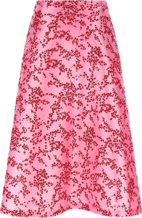 Alberta Ferretti Womens Multicolor Polyester Mini Skirt