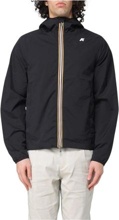 K-Way Claude Jacket - Heren - Zomerjassen - Zwart - S - Nylon - Jassen