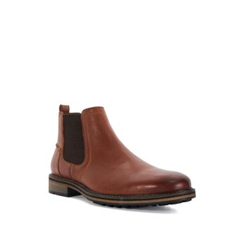 Dune London Mens Chorleys - Chelsea Boots - Tan material_leather1 - Size UK 9