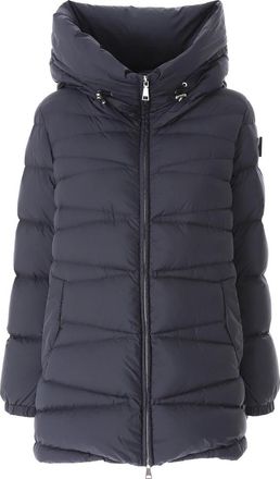 Add Blauwe Jas Stijl - Dames - Dons jassen - Blauw - S - Jassen