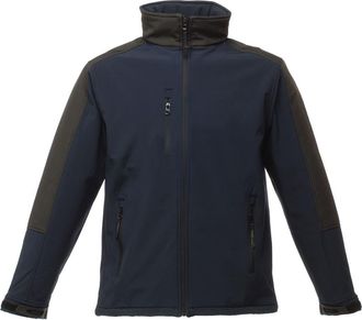 Regatta Hydroforce 3-layer Softshell Jacket in Navy And Black at Nordstrom, Size Xxx-Large