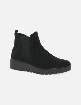 Gabor Womens Dublin Womens Chelsea Boots - Black - Size: 4.5