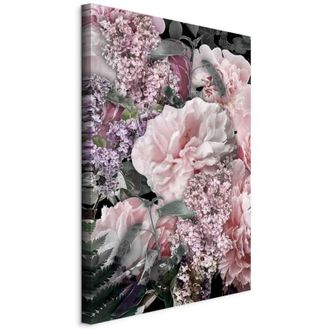 OEM Pintura - Entre Las Flores (1 Parte) - Plantas En Flor Con Los Colores De La Naturaleza