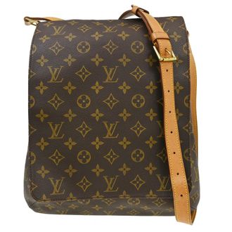 Louis Vuitton Musette Salsa Monogram Canvas Brown Canvas Handbag (Pre-Owned)