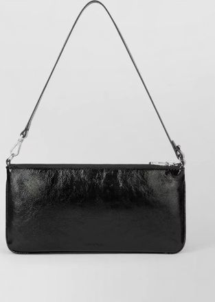 Courr&egrave;ges clutch bag nylon blend silk wrist strap