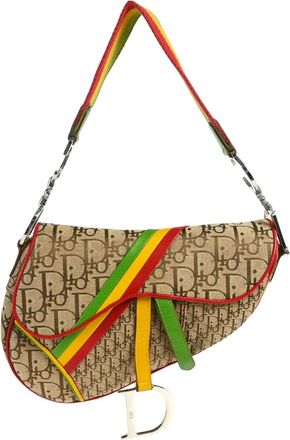 Dior Borsa a tracolla Saddle Rasta Trotter 2004 - Toni neutri