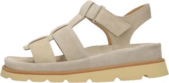 Shabbies Amsterdam Schoenen, Dames, Beige, 38 EU, Leer, Wana Sandal