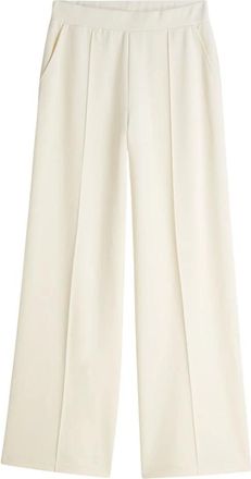Summum Trouser Soft Scuba - Dames - Broeken - Beige - Maat: S Jersey