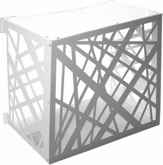 Zen Zen - Cubierta De Aire Acondicionado 97,5x87x55cm Blanca