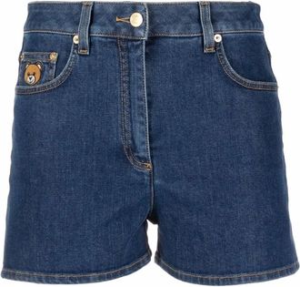 Moschino Donna, Pantaloncini, Blu, S, new