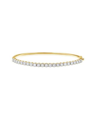 Sabrina Designs 14K 1.06 Ct. Tw. Diamond Bangle Bracelet