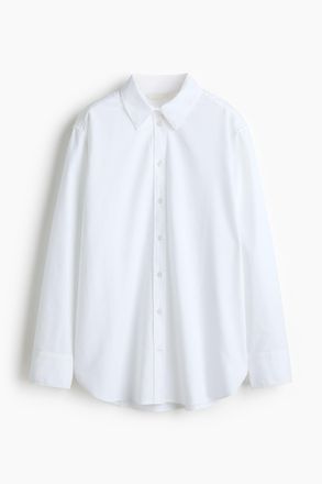 H&M Oxfordbluse - White