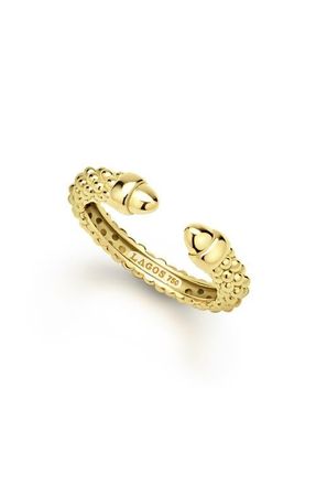 Lagos Signature Caviar Versa Ring in Gold at Nordstrom, Size 7