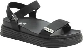 Alegria By Pg Lite Allyson Platform Sandal in 601 Black at Nordstrom Rack, Size 5Us / 35Eu