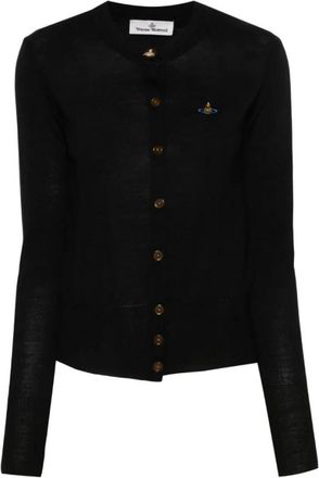Vivienne Westwood Truien - Dames - Vesten - Zwart - S - Truien & Vesten