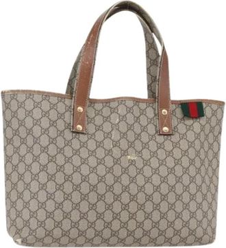 Gucci Pre-owned Tote Bag - Dames - Vintage Shopper - Beige - ONE Size - Vintage