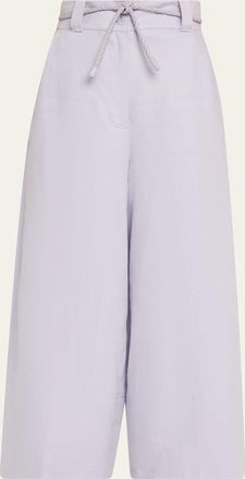 Zimmermann Luna Linen Culotte Pants