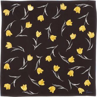 Jacquemus Vierkante Zijden Foulard - Dames - Zijden sjaals - Veelkleurig - ONE Size - Accessoires