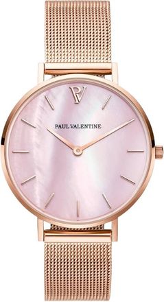Paul Valentine Horloges - Dames - Horloges - Geel - ONE Size - Accessoires