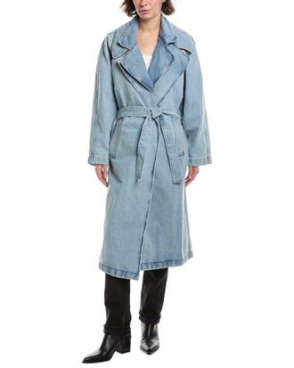 7 For All Mankind Reverse Trench Coat