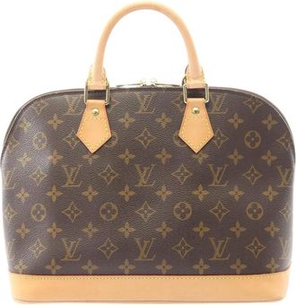Louis Vuitton Pre-owned Handbags, female, Brown, Size: ONE SIZE Pre-owned Alma Handbag