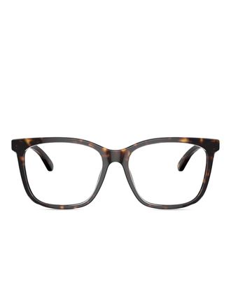 Emporio Armani Occhiali rettangolari - Marrone