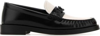 Jimmy Choo London Two Tone Leather Addie Loafers