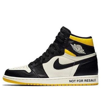 Air Jordan 1 Retro High OG NRG Not For Resale Yellow 861428-107
