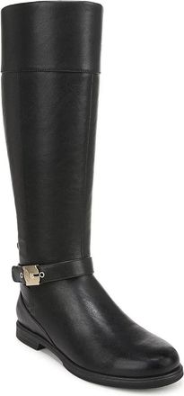 Dr. Scholls Womens Dr. Scholls Hello Rider J0997S1001 Black Knee High Boots GAL2114