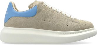 Alexander McQueen Oversized Sneaker - Dames - Sneakers - Grijs - 36 EU - Leer - Schoenen