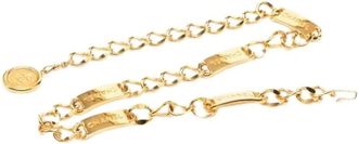 Chanel Pre-owned Belts, female, Yellow, Size: ONE SIZE Pre-owned Medallion Charm Belt