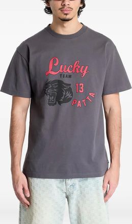 Patta graphic lucky team T-shirt - unisex - Cotton - L - Grey