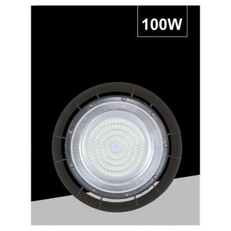 Trade Shop Trade Shop Traesio - Trade Shop - Faretto Led Ufo Lampada A Sospensione 100 Watt Ip65 Luce Naturale 4000k He-100w