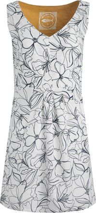 Weird Fish Dames Indus Gedrukt Jersey Tuniek (Licht Crème)