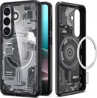 Spigen Funda Trasera Gris Spigen Para Galaxy S26, Fabricada En Pl&aacute;stico Magsafe, 1 Unidad
