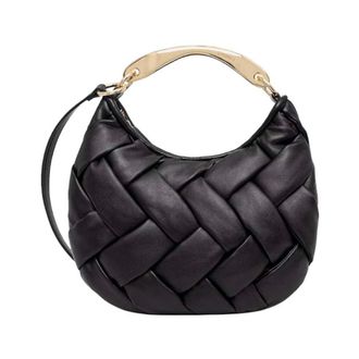 Twinset Croissant Bag - female - Twinset - Handbags - Black - ONE SIZE - Bags
