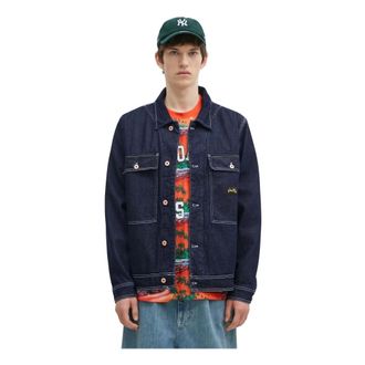 Stan Ray Jassen, Heren, Blauw, M, Katoen, Trucker Jacket