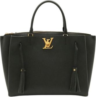 Louis Vuitton Pre-owned Vintage Tote Bag - Dames - Vintage Shopper - Zwart - ONE Size - Leer - Vintage