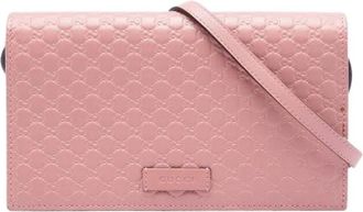 Gucci Borsa Pre-owned Vintage Crossbody - - Pre-owned - Donna - Rosa - ONE SIZE