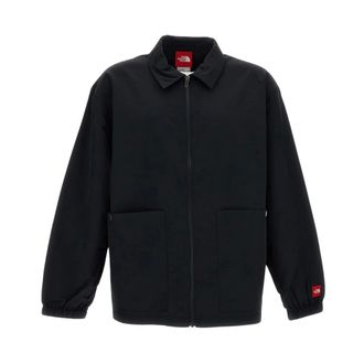 The North Face Jackets, male, Black, Size: XL Red Box Nylon Long-Sleeve Shirt