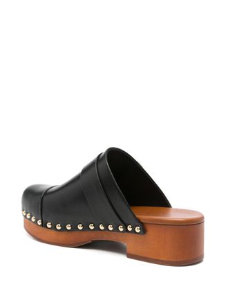 Chlo&eacute; Jeanette Clog Heel - Black