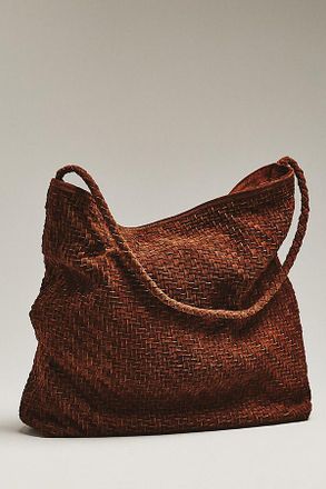 Bembien Sera Woven Suede Slouchy Tote Bag