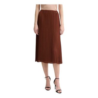 Silvian Heach Mujer, Faldas, Marr&oacute;n, Talla: M